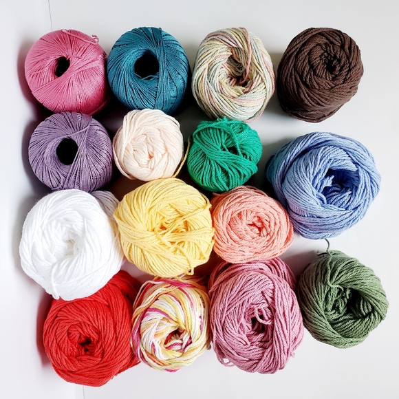 Boho Barefoot sandals cotton anklet adjustable - Picture 8 of 10